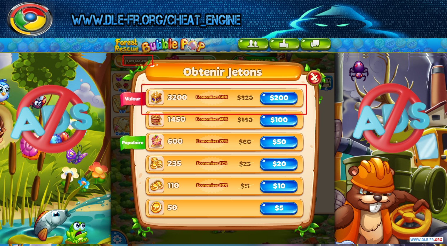 Forest rescue bubble Pop 2025