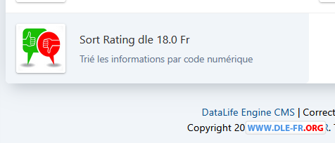 Sort Rating v1.2.5 dle 18.0 utf8 Fr