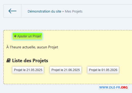 Mws Projets v 1.1 dle 18.0 fr